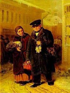 Lent Monday 1866 by Vasily Perov