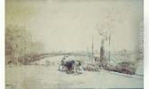 Pont Des Invalides by Albert Lebourg