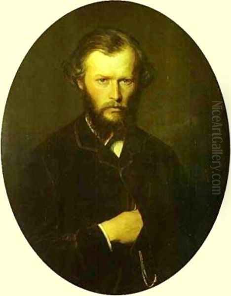 Portrait Of Nikolai Lanin 1869 - view 1