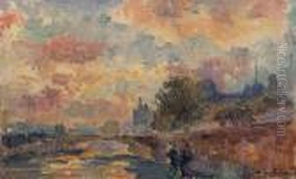 Le Petit Bras De La Seine A Paris - view 1