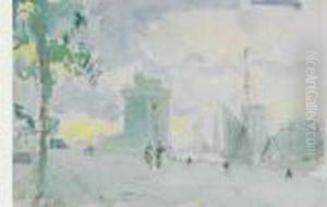 La Rochelle. by Albert Lebourg