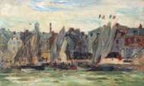 Bateau De Peche A Honfleur - view 1