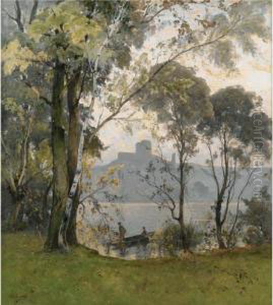 A Spring Morning At The Chateau-gaillard - view 1