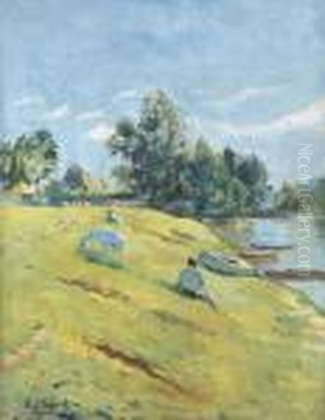 Le Repos Au Bord De La Riviere - view 1