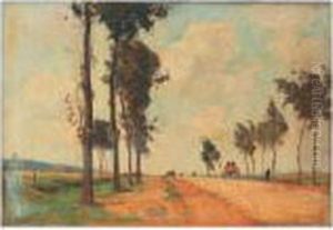 Carriole Sur Une Route