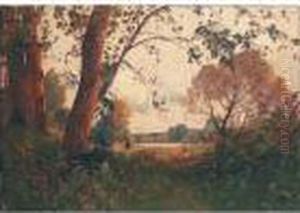 Deux Personnages Dans Un Champ