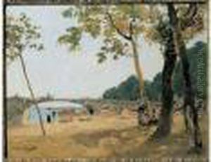Paysage De Bretagne by Paul Lecomte