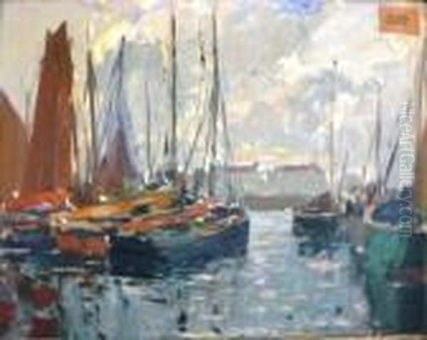 Barques Au Mouillage - view 1
