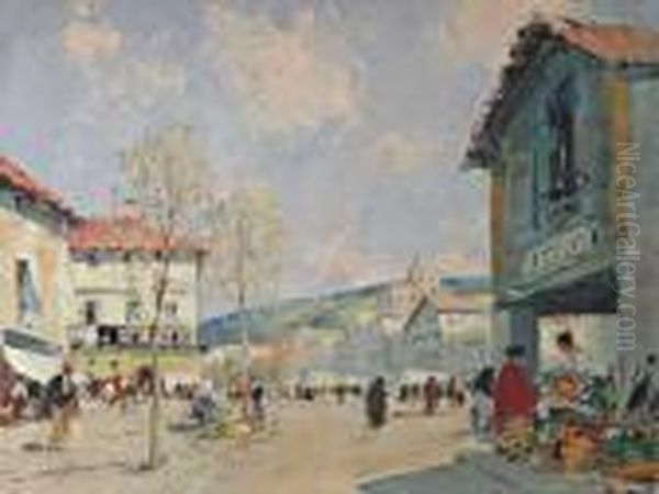 Scene De Rue Orientale - view 1