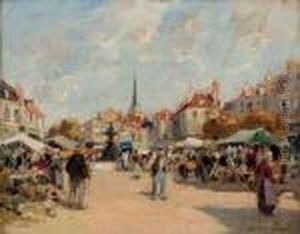 Marche De La Place Saint Jean A Melun