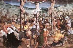 Crucifixion by Jan Provost