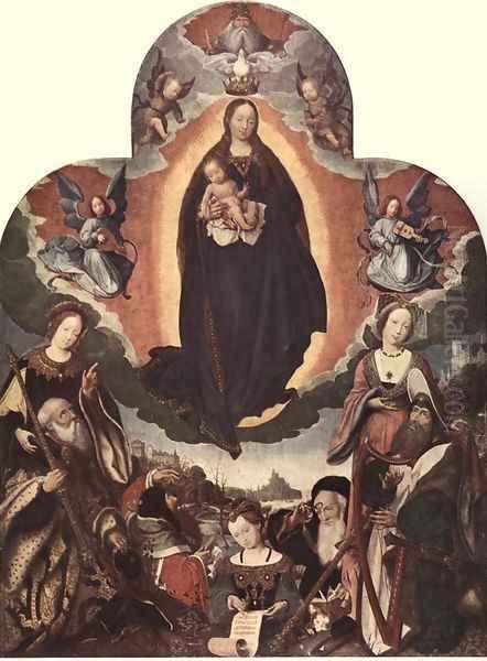The Coronation of the Virgin 1524 - view 1