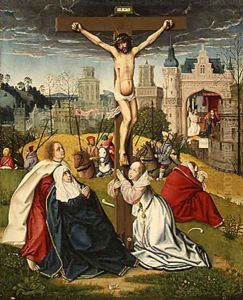 The Crucifixion ca 1495 by Jan Provost