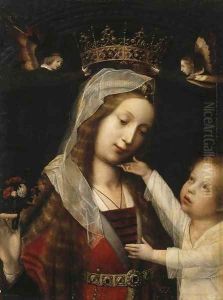 Virgin and Child 2 by Jan Provost