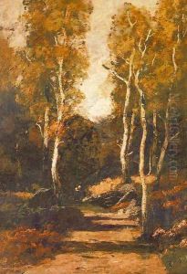 Forest Path 1876 by Laszlo Paal