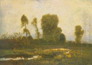 Edge of Forest 1872 by Laszlo Paal