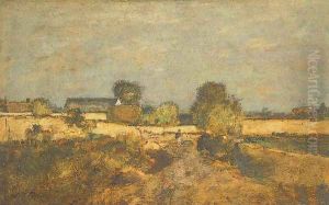 Environment of the Fortresses in Paris 1874 by Laszlo Paal