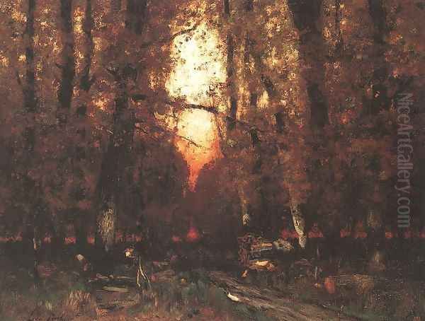 Inside of Forest c. 1875 - view 1