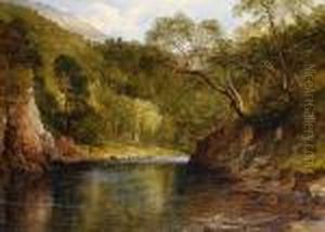 Salmon Fishing On The River Awe