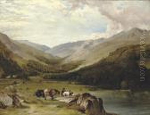 Frederick Richard Lee Was The
Son Of Architect Thomas Lee And His Wife Mary, Who Lived In Barnstaple,
Devon, Where Lee Was Born On 10 June 1798. Living Near The North Devon
Coast Fostered An Abiding Passion For The Sea; This And Drawing, For
Which by Frederick Richard Lee, R.A.