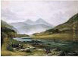View Of Benmore Looking Up Glen Dochart