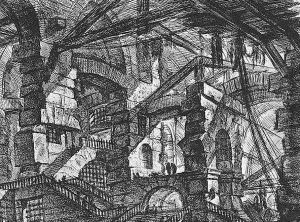 Carceri d'Invenzione- plate XIV (first edition)