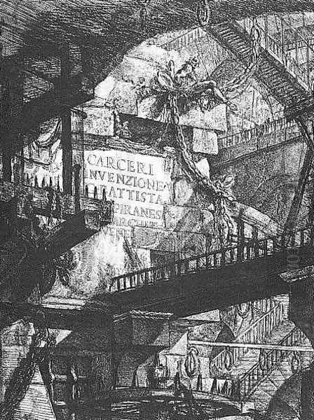 Carceri d'Invenzione- frontispiece (second edition) 1760 - view 1