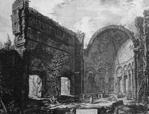 Ruin in Hadrian's Villa by Giovanni Battista Piranesi