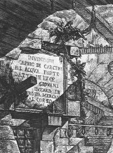 Carceri d'Invenzione 1749-50 by Giovanni Battista Piranesi