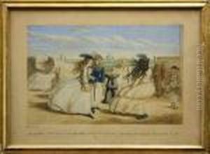 Yes My Dears! I Know The Sea Breeze by John Leech