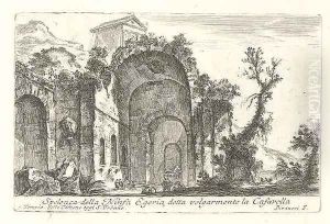 Grotto of the nymph Egeria by Giovanni Battista Piranesi