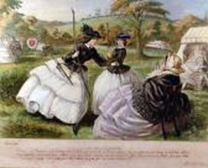 The Fair Toxophilites by John Leech