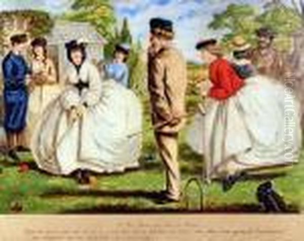 A Nice Game For Two Or More, The Croquet Match - view 1