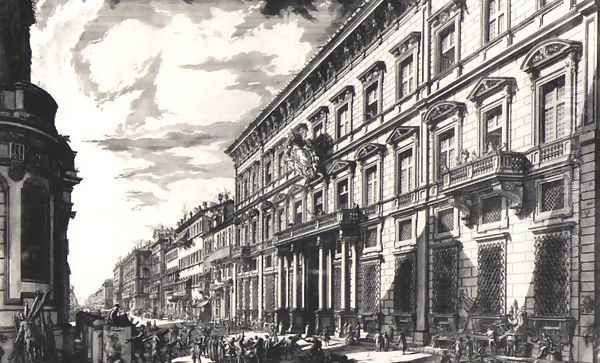 View of the Palazzo Mancini on the Corso - view 1