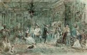 Private Theatricals by John Leech