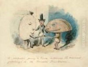 Scarlet Runners And Cabbage
Stalkers; And The Introduction Of A Gooseberry And A Mushroom
(illustrated) by John Leech