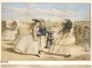Sketches In Oil: Yes My Dears! by John Leech