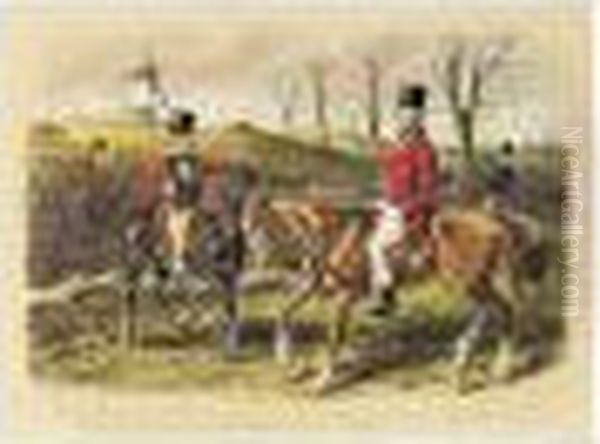 Very Friendly Little Gent, 
"ornin! My Lord! - Glad To See You Out Again! - What I Like About Fox 
'unting Is, That It Improves The Breed Of 'orses - And Brings People 
Together As Wouldn't Otherwise Meet!" - view 1