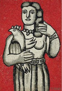 La Femme Au Perroquet