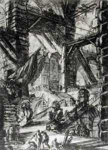 Imaginary Prison 2 by Giovanni Battista Piranesi