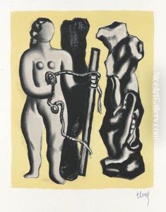 Femme Sur Fond Jaune