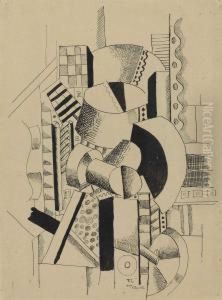 Composition Mecanique by Fernand Leger