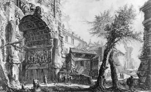 Arch of Titus by Giovanni Battista Piranesi
