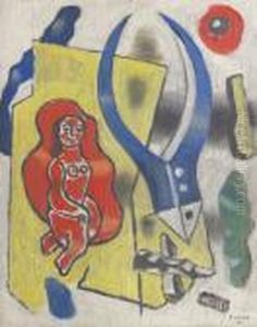La Danseuse Rouge by Fernand Leger