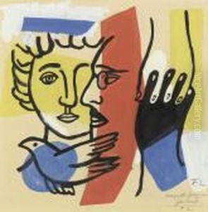 Maquette Pour Un Foulard by Fernand Leger