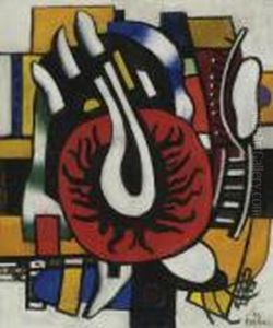 Le Disque Rouge by Fernand Leger