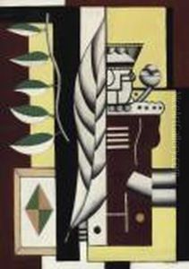 Nature Morte Au Roi De Cartes by Fernand Leger