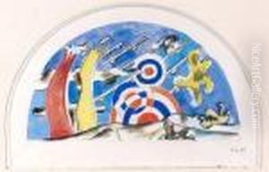 Etude Pour L'hommage A Jean Mermoz by Fernand Leger