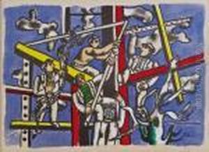 Les Constructeurs by Fernand Leger
