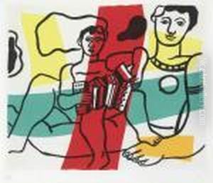 L'enfant A L'accordeon by Fernand Leger